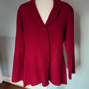 NWT Soft Surroundings Wool Blazer